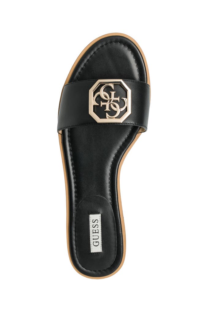 GUESS Slides 'Botali' schwarz » günstig online kaufen Outletcity