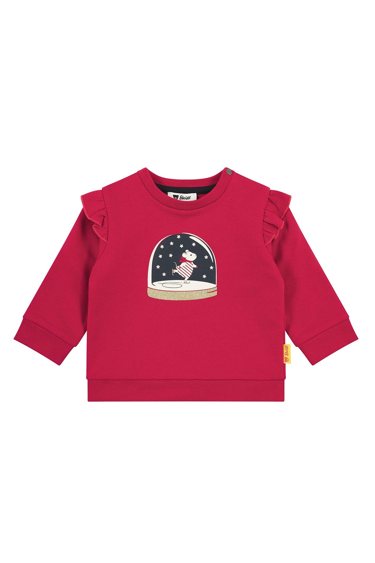 STEIFF Sweatshirt 'Jester' dunkelrot, Bild 1