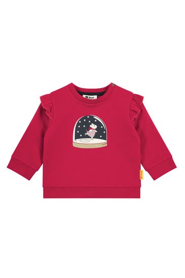 STEIFF Sweatshirt 'Jester' dunkelrot