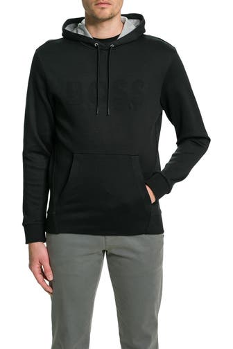 BOSS Hoodie schwarz