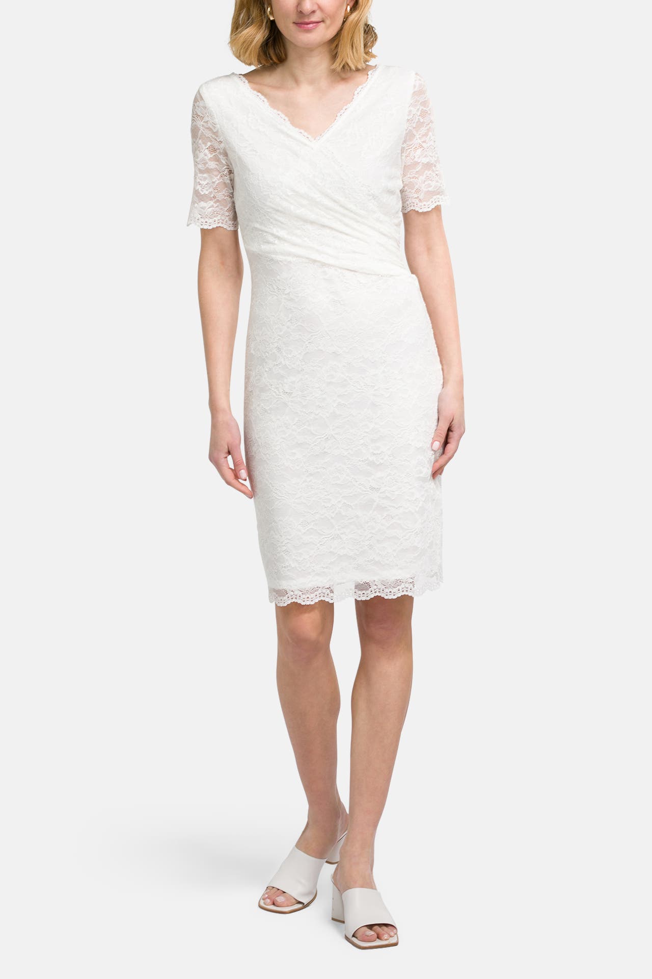 VERA MONT Spitzenkleid weiß, Bild 1
