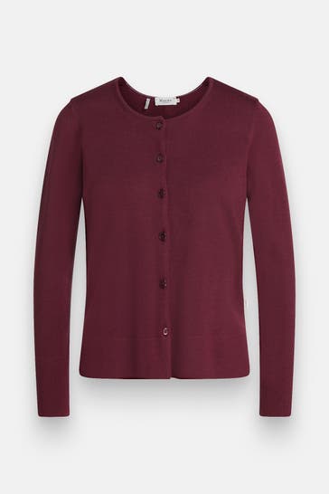 MAERZ MUENCHEN Strickjacke weinrot