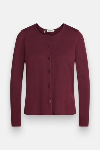 MAERZ MUENCHEN Strickjacke weinrot