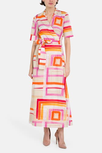 0039 ITALY Maxikleid 'Svenja' mehrfarbig