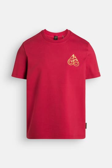 MOOSE KNUCKLES T-Shirt rot