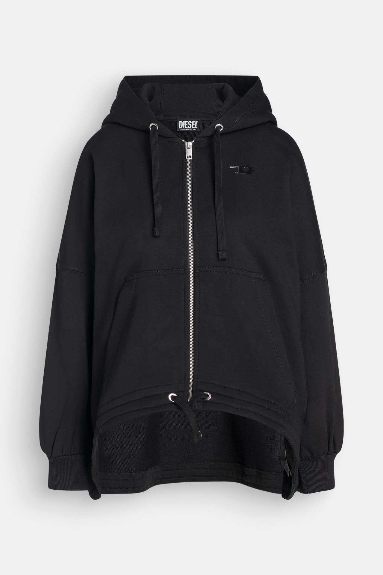 DIESEL Sweatjacke schwarz, Bild 1