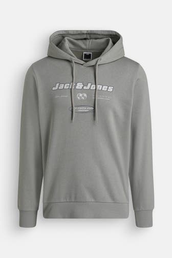 JACK & JONES Hoodie salbeigrün