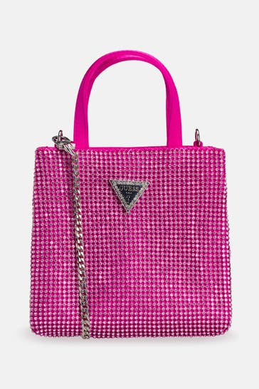 GUESS Handtasche 'Sofia' pink