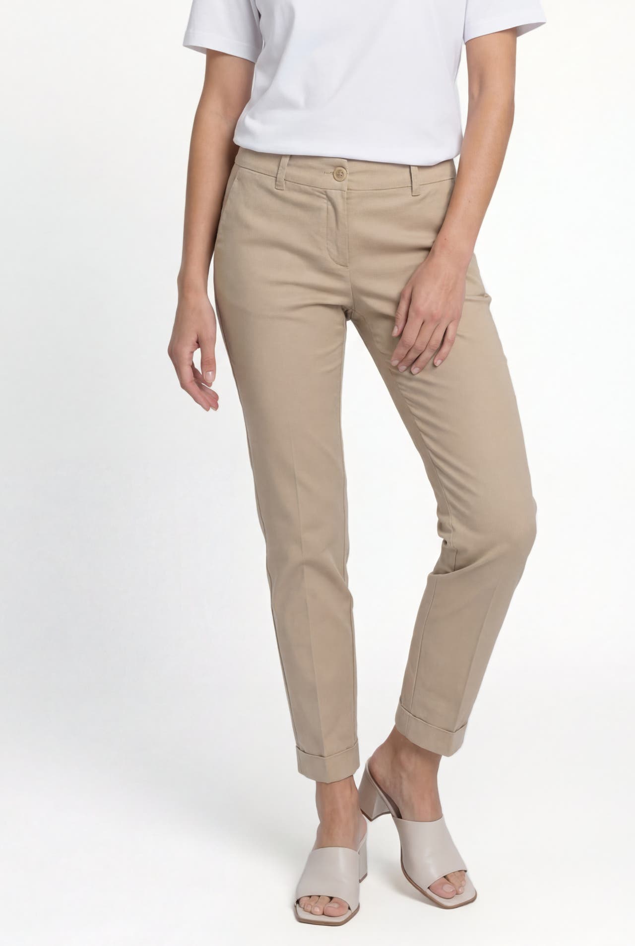 RAFFAELLO ROSSI Stoffhose 'Dora' beige, Bild 1