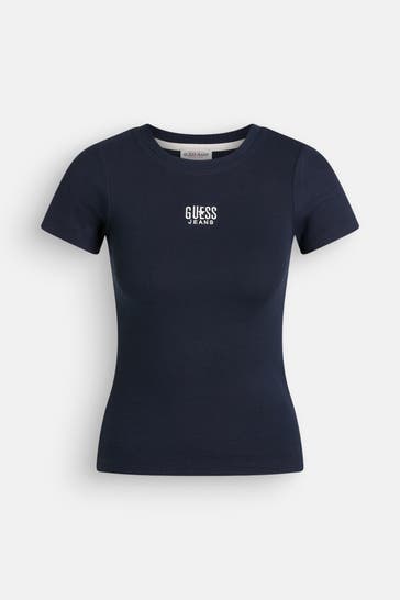 GUESS T-Shirt schwarzblau