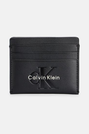 CALVIN KLEIN Kartenetui schwarz