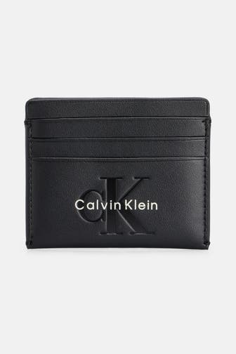 CALVIN KLEIN Kartenetui schwarz