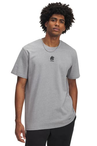 UNDER ARMOUR T-Shirt 'Curry' grau