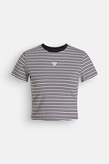 GUESS Crop-Top gestreift