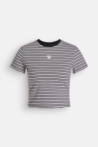 GUESS Crop-Top gestreift