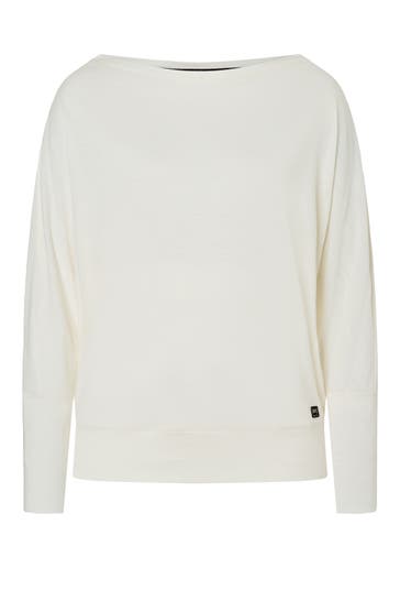 SUPER.NATURAL Longsleeve 'Kula' ecru
