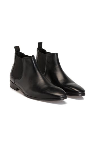 GORDON & BROS Chelsea-Boots 'Rome' schwarz