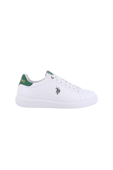 U.S. POLO ASSN. Sneaker 'Cody' weiß-grün