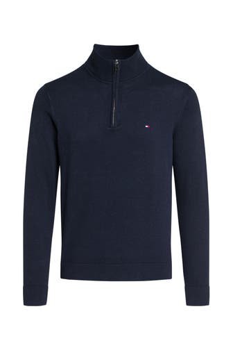 TOMMY HILFIGER Stricktroyer nachtblau