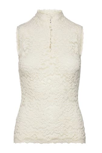 ROSEMUNDE Spitzentop 'Delicia' ecru