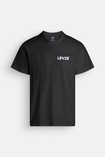 LEVI'S® T-Shirt 'Headline' schwarz
