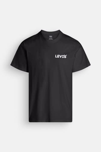 LEVI'S® T-Shirt 'Headline' schwarz