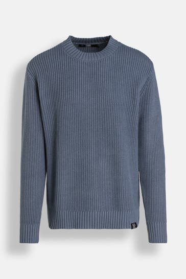 KARL LAGERFELD Strickpullover rauchblau