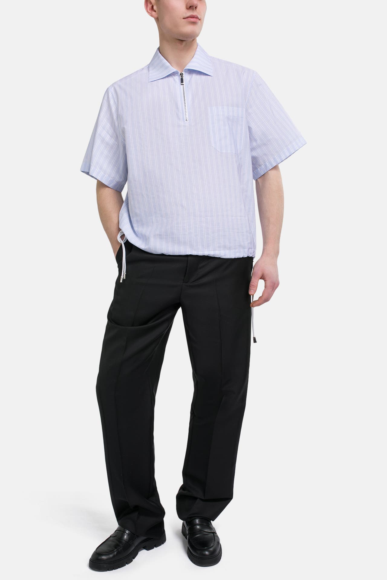 DIOR T-Shirt hellblau gestreift, Bild 1