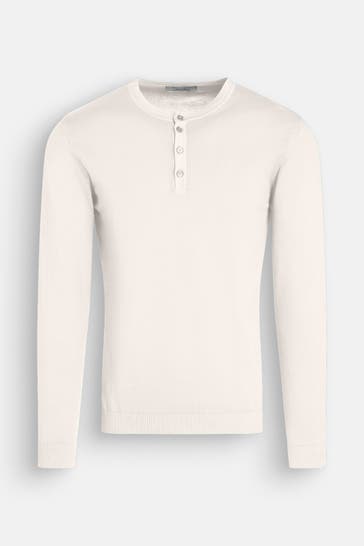 WOOL & CO Strickpullover offwhite