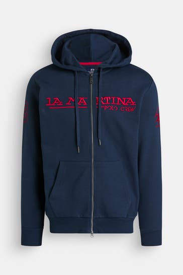 LA MARTINA Sweatjacke navy