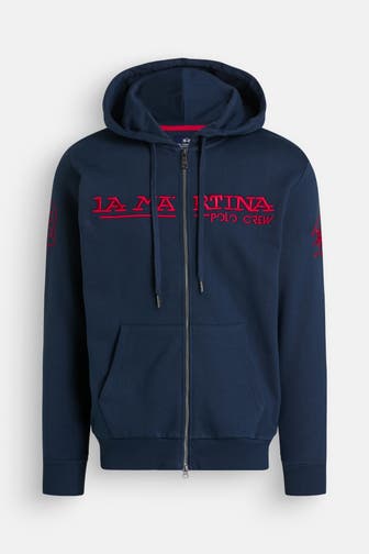 LA MARTINA Sweatjacke navy