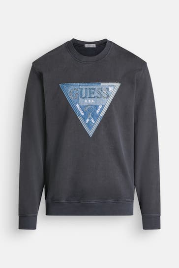 GUESS Sweatshirt dunkelgrau