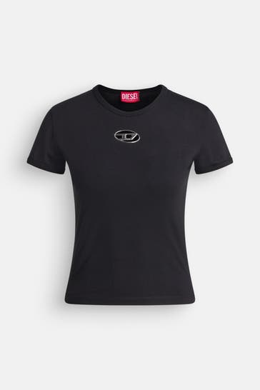 DIESEL T-Shirt schwarz
