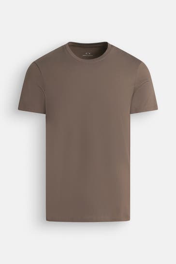 ARMANI EXCHANGE T-Shirt braun