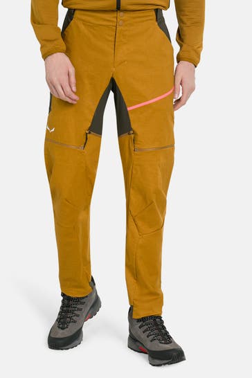 SALEWA Zip Off-Outdoorhose 'Vento Hemp'