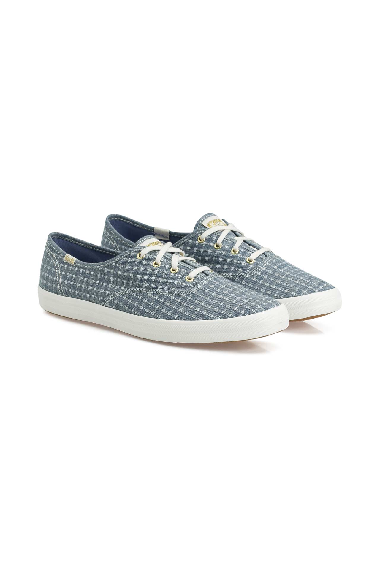 KEDS Sneaker Foil blau weiB gunstig online kaufen Outletcity