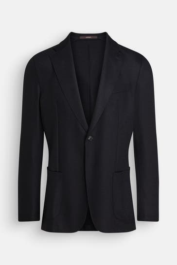 WINDSOR. Wollmix-Sakko schwarz