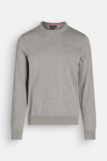 HECHTER Paris Strickpullover hellgrau