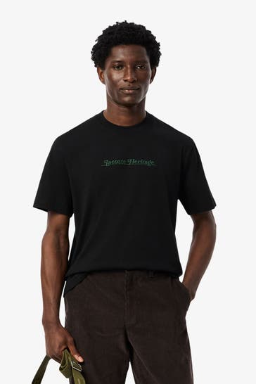 LACOSTE T-Shirt schwarz