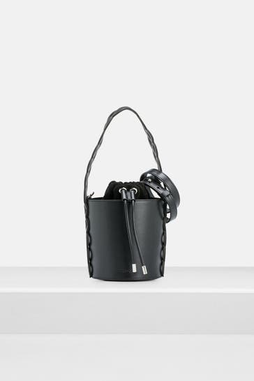 SERGIO ROSSI Handtasche schwarz