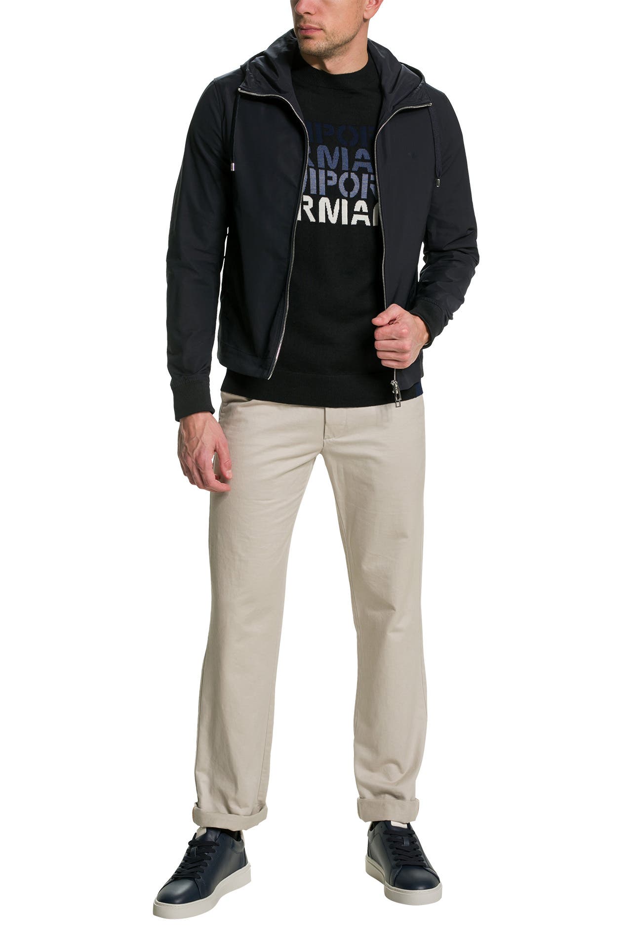 EMPORIO ARMANI Übergangsjacke dunkelblau, Bild 1