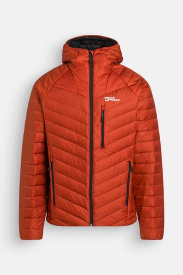 JACK WOLFSKIN - Daunenjacke dunkelorange