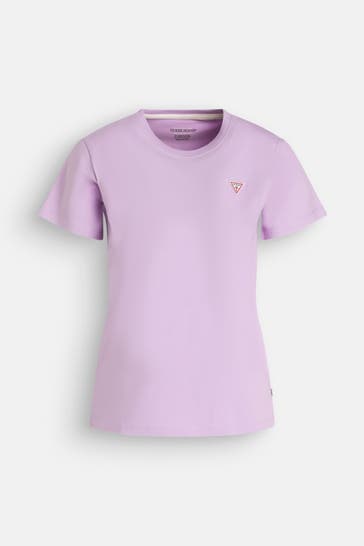 GUESS T-Shirt lavendel