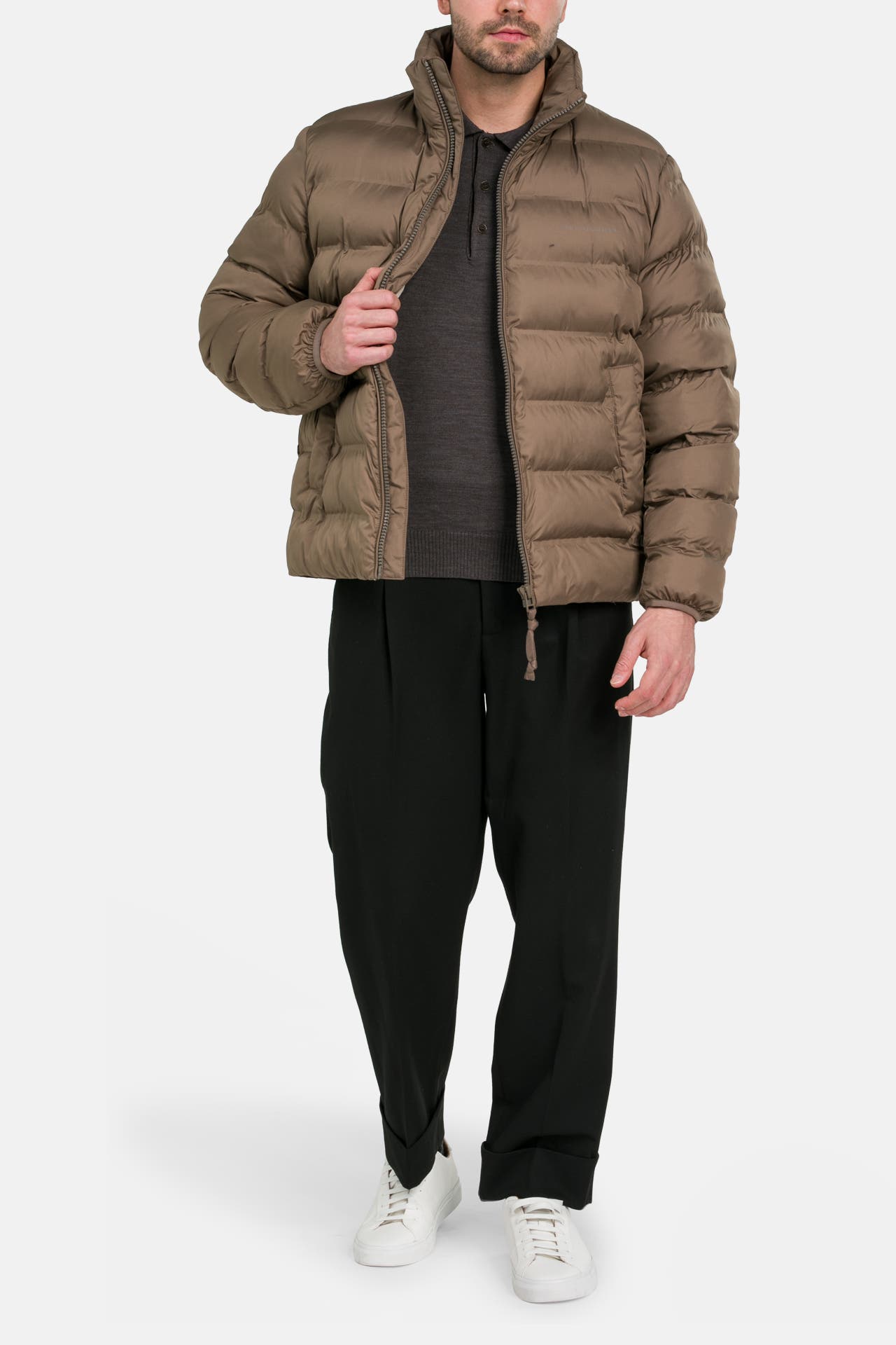 MARC O'POLO DENIM Steppjacke graugrün, Bild 1
