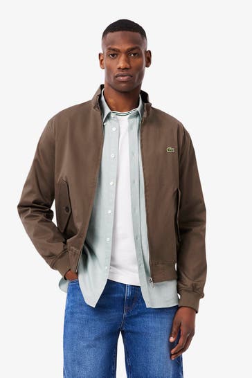 LACOSTE Übergangsjacke taupe