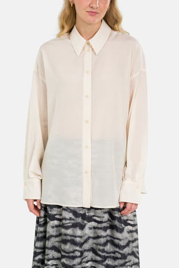 DRYKORN Casual-Bluse 'Lyndara' ecru