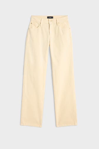 7 FOR ALL MANKIND Cordhose 'Calie' vanille