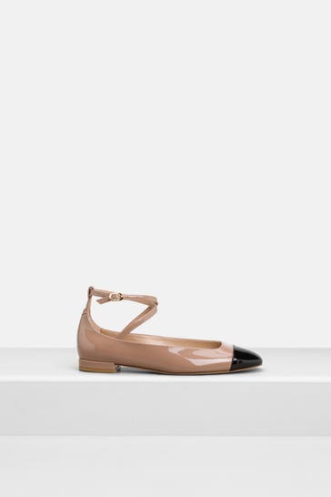 STUART WEITZMAN Sling-Ballerinas 'Eden' zweifarbig