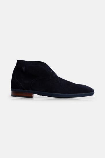 FLORIS VAN BOMMEL Desert-Boots 'Mosser' nachtblau
