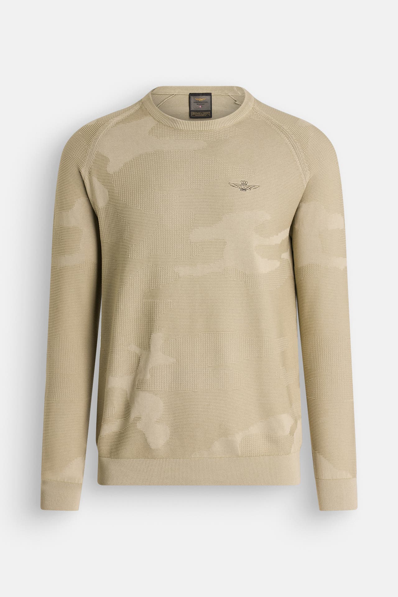AERONAUTICA MILITARE Strick-Pullover camo, Bild 1